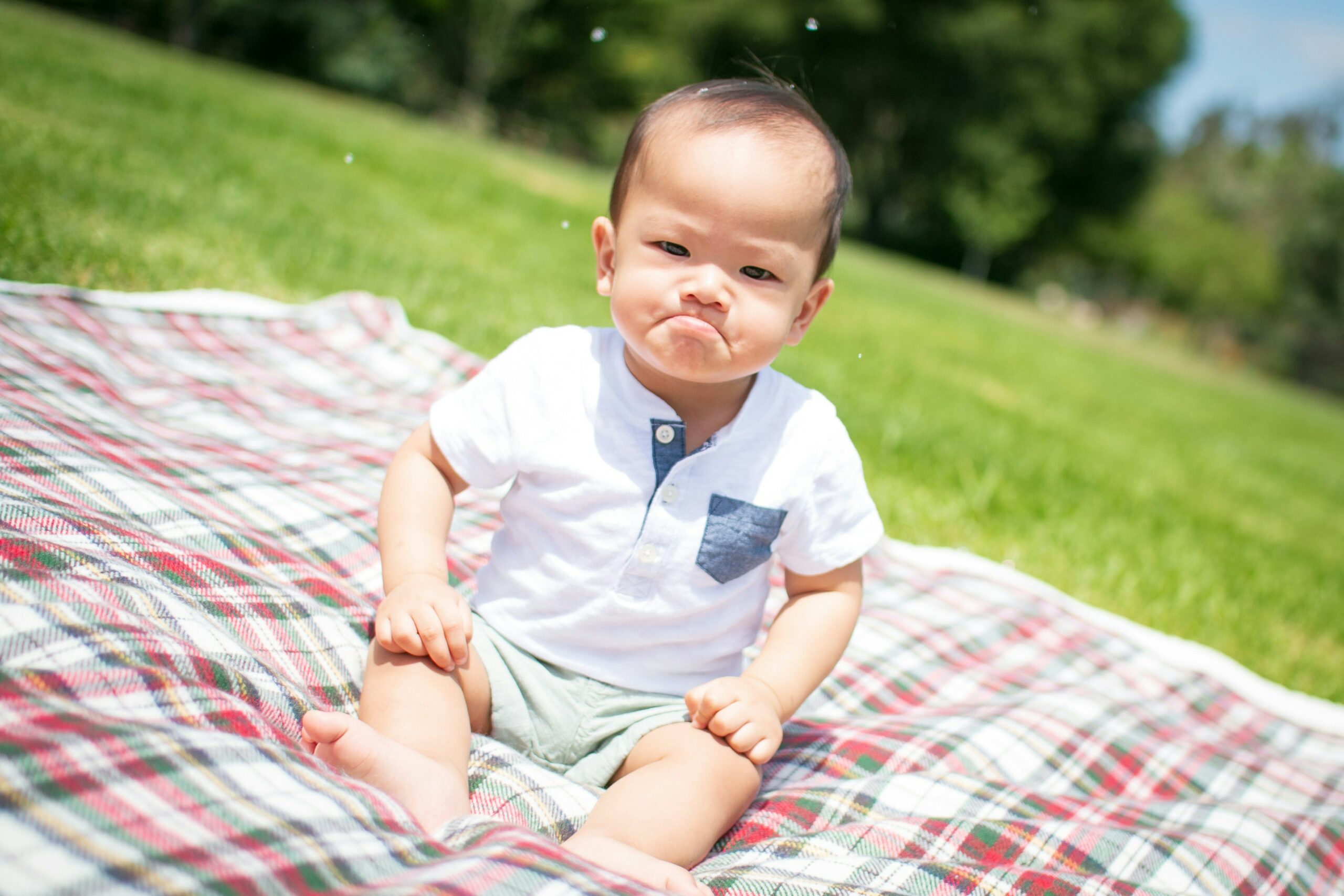 bébé colère