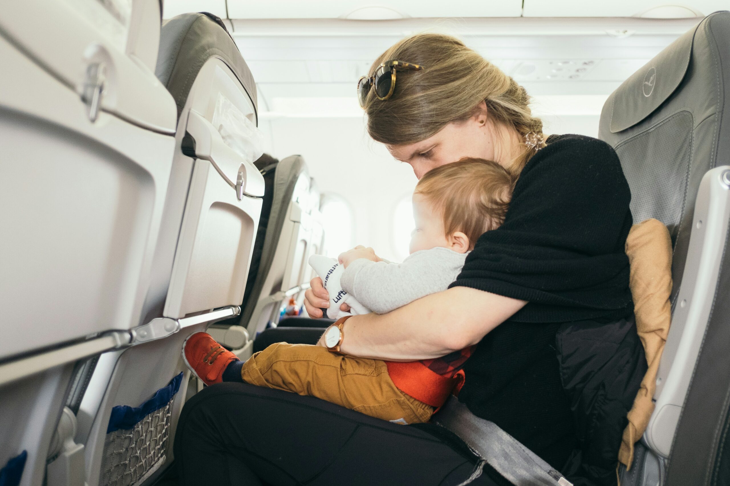 avion bébé